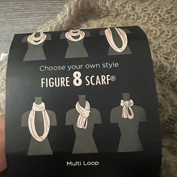 D&Y Figure 8 scarf multi loop - Picture 4 of 4